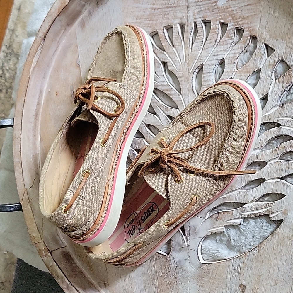 Classic Canvas Sperry topsiders/deck shoes
